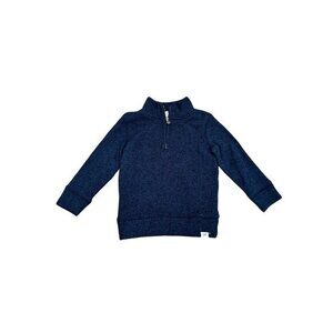 Baby Gap Toddler Navy Blue Knit Half-Zip Pullover Sweater 2 Years